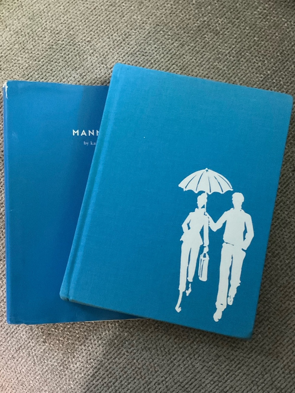 KATE SPADE ♠️ Blue Hardcover Book "Manners"